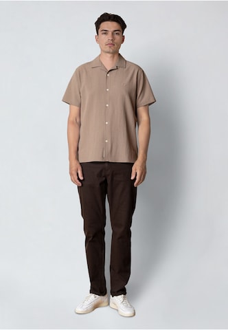 Clean Cut Copenhagen Normální Chino kalhoty 'London Caden' – hnědá