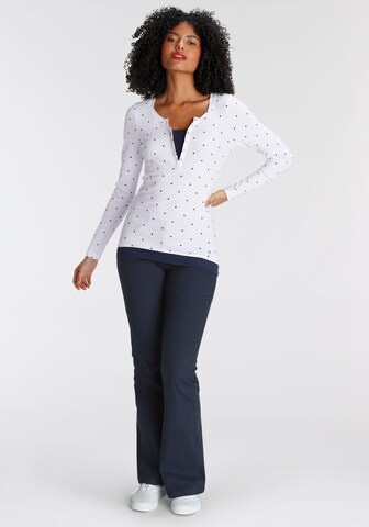 AJC Shirt '2-in-1' in Weiß