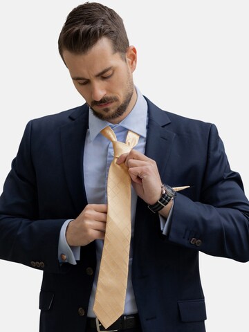 Massi Morino 5-in-1 Krawatten-Set, Krawattenbreite 8 cm in Beige