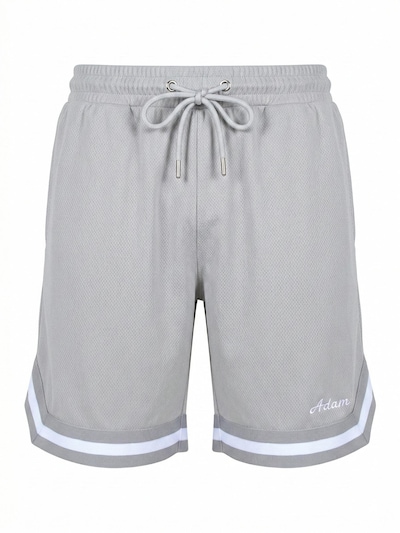 Adam Workout Pants 'Sweatshorts Basketball Shorts' in Grey, Item view