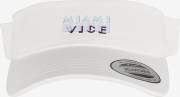 Cappello da baseball 'Miami' di Merchcode in bianco