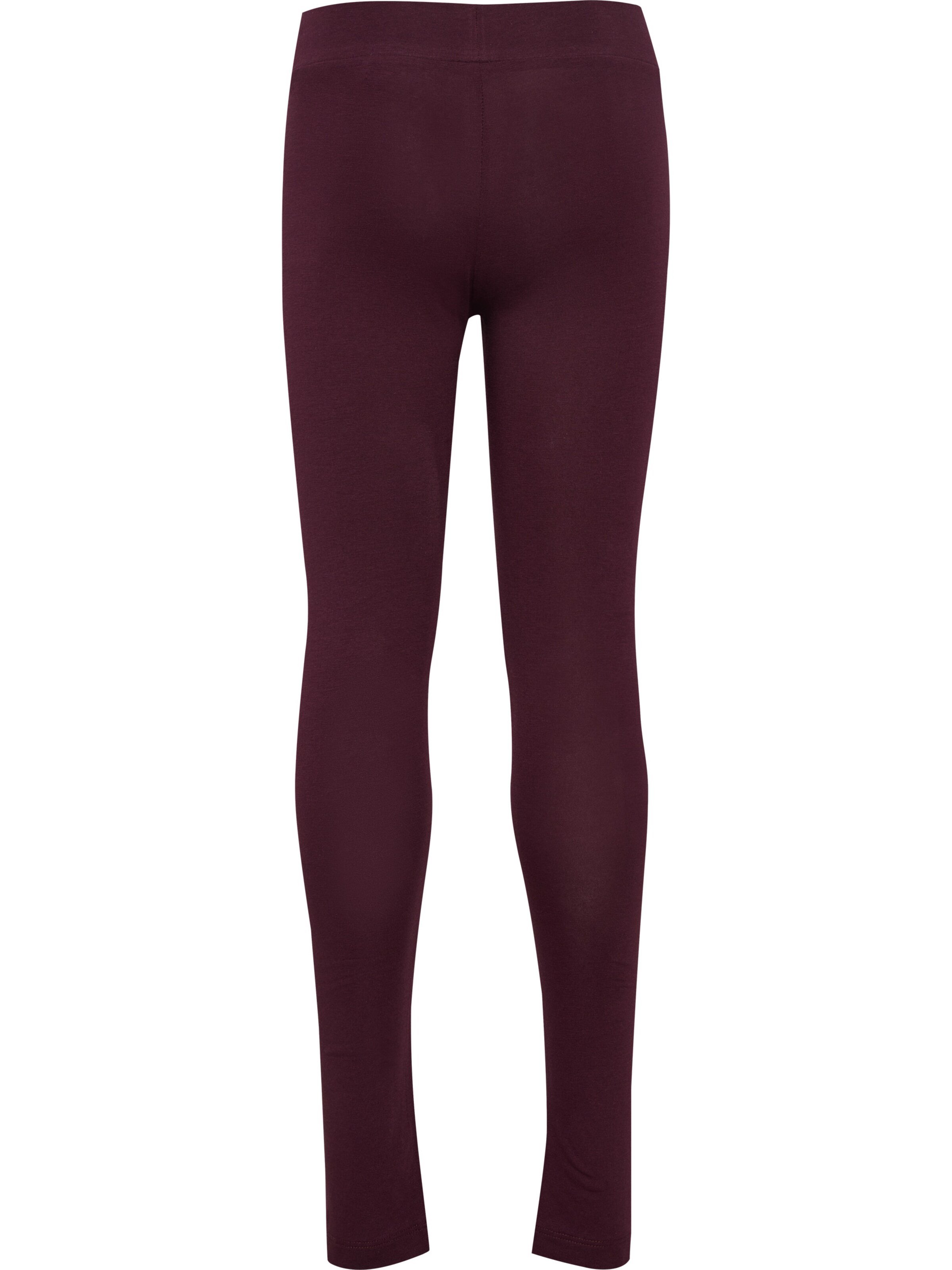 Hummel Slimfit Sportbroek in Rood