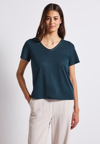 STREET ONE Shirt in Blue: front