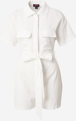 Misspap Jumpsuit in White: front