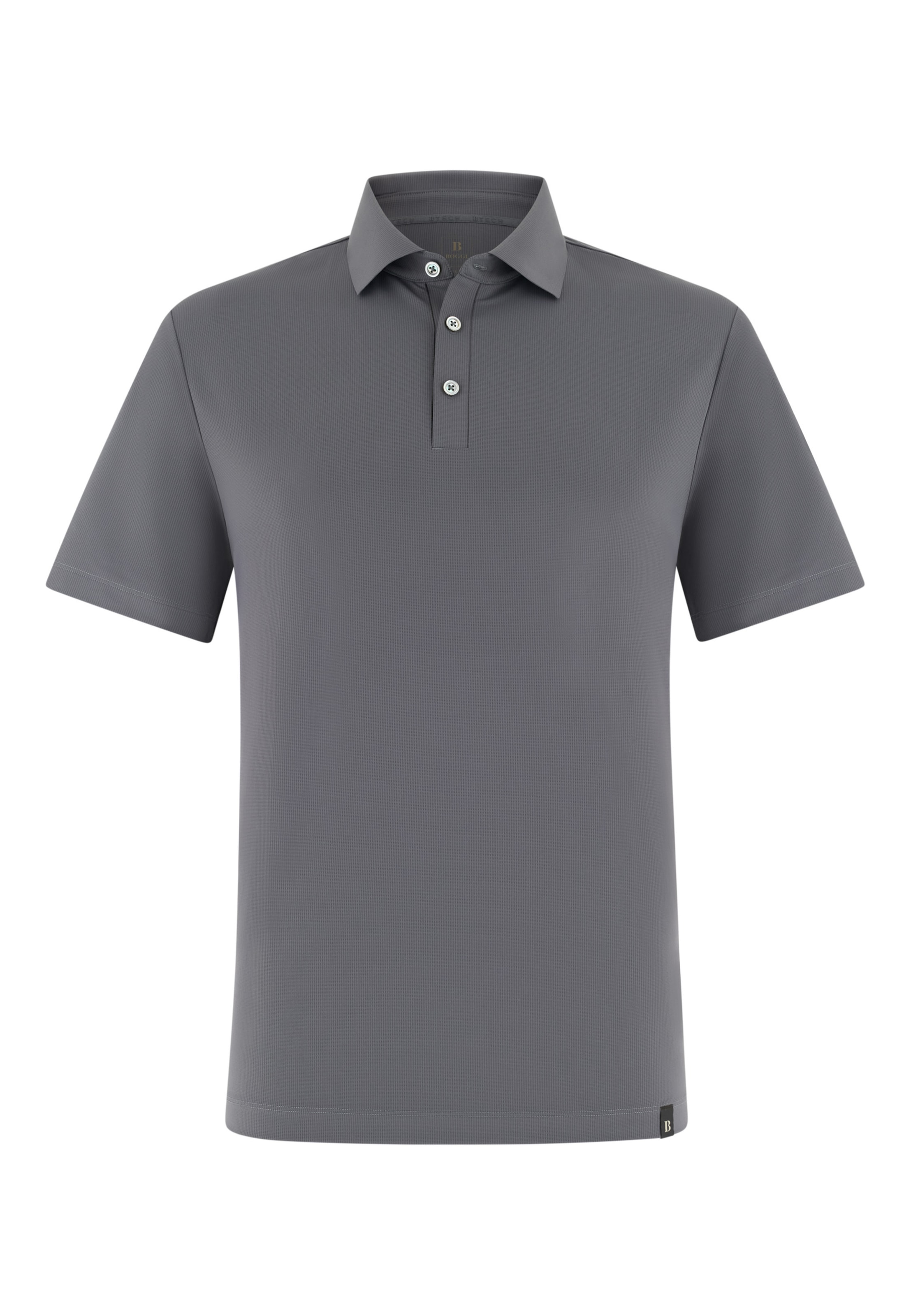 Boggi Milano Shirt in Grijs: voorkant