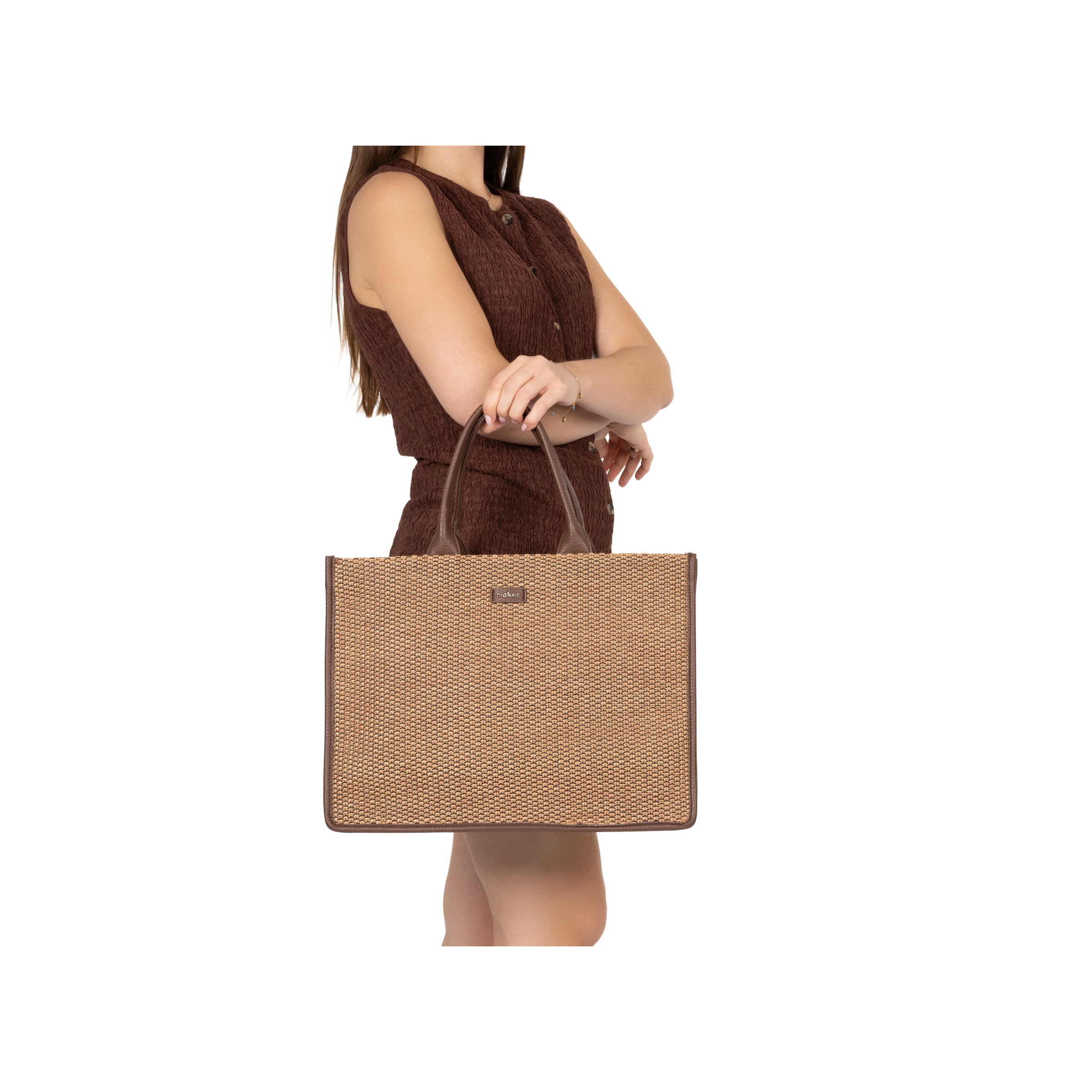 Cabas 'H1392' Rieker en marron