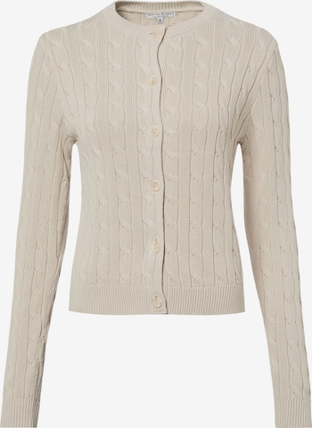 Cardigan Marie Lund en beige : devant