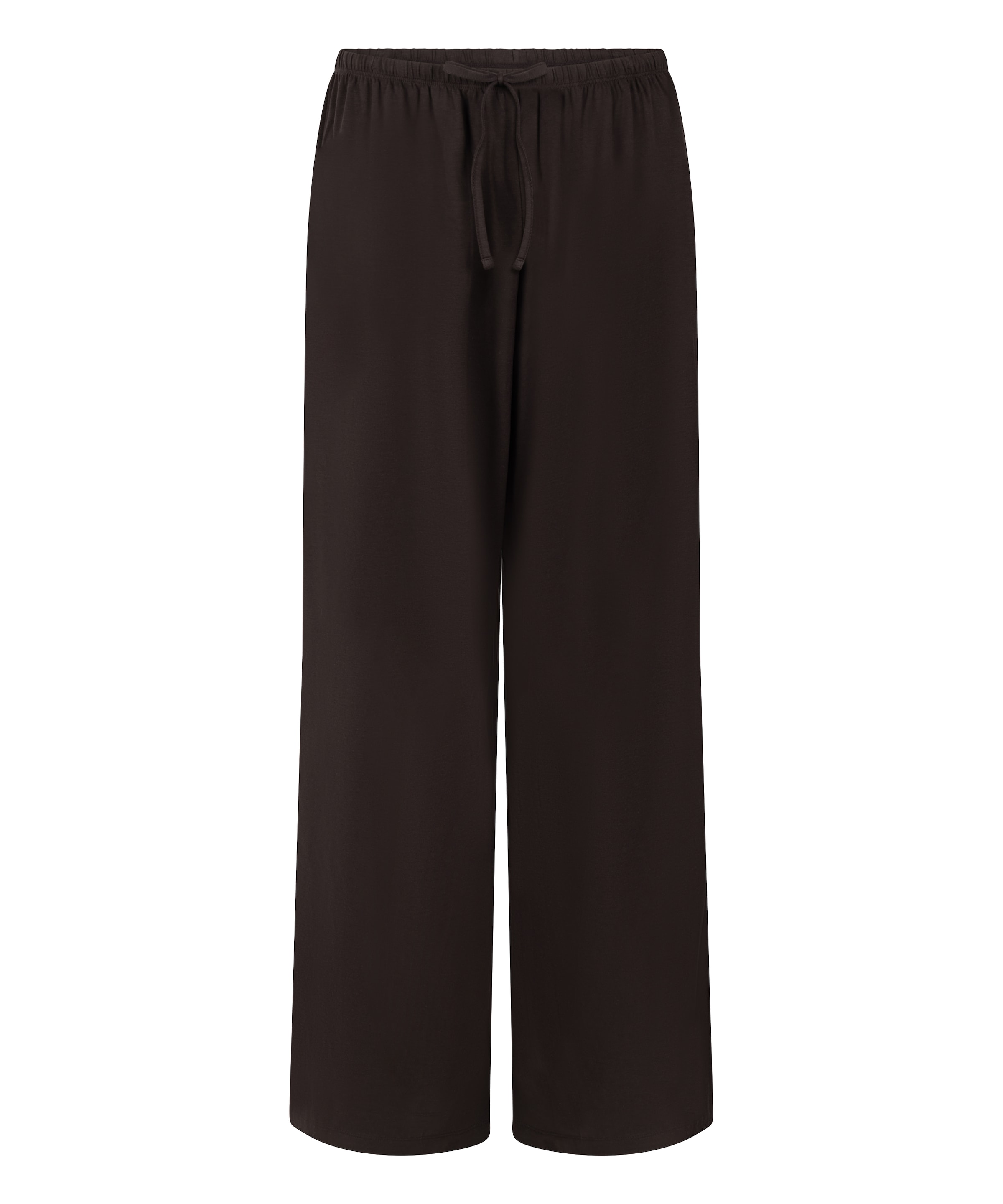 Pantalon de pyjama Hunkemöller en marron : devant