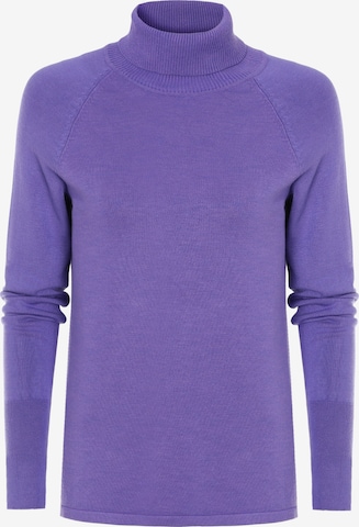 TATUUM Trui 'Nekoki' in Lila: voorkant