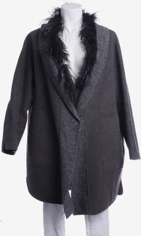 Fabiana Filippi Jacket & Coat in M in Grey: front
