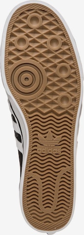 juoda ADIDAS ORIGINALS Siaurėjantis Sportbačiai be auliuko 'Nizza'