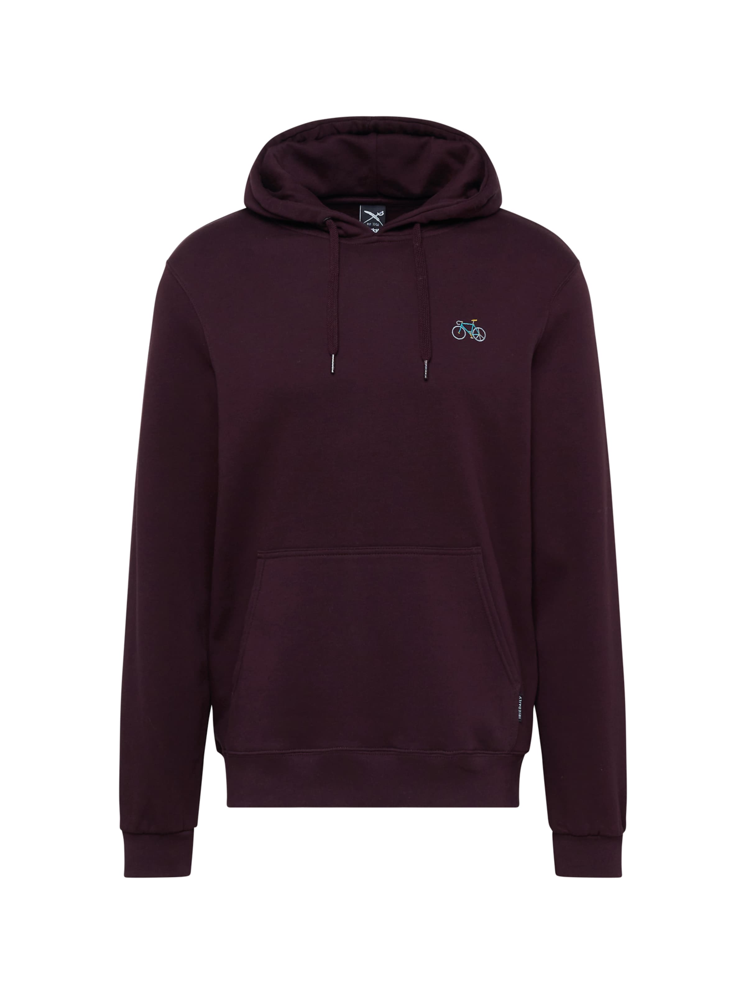 purpurinė Iriedaily Megztinis be užsegimo 'Peaceride': priekis