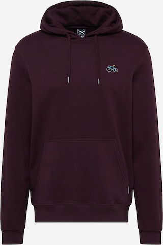 Iriedaily Sweatshirt 'Peaceride' i lilla: forside