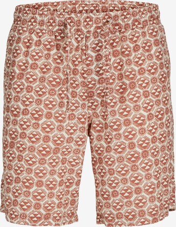 JACK & JONES Broek 'AIDEN LUKE' in Rood: voorkant