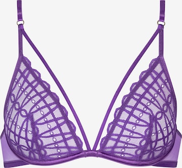 Triangle Soutien-gorge 'Captivating' Mey en violet : devant