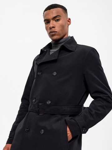 Manteau mi-saison Antioch en noir