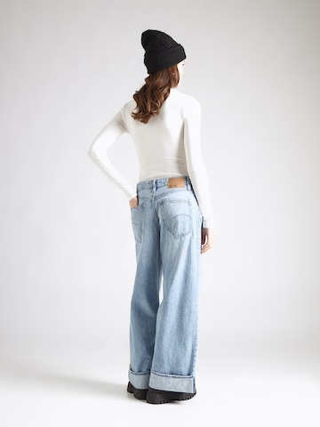 G-STAR Wide leg Jeans 'Roxx' in Blauw