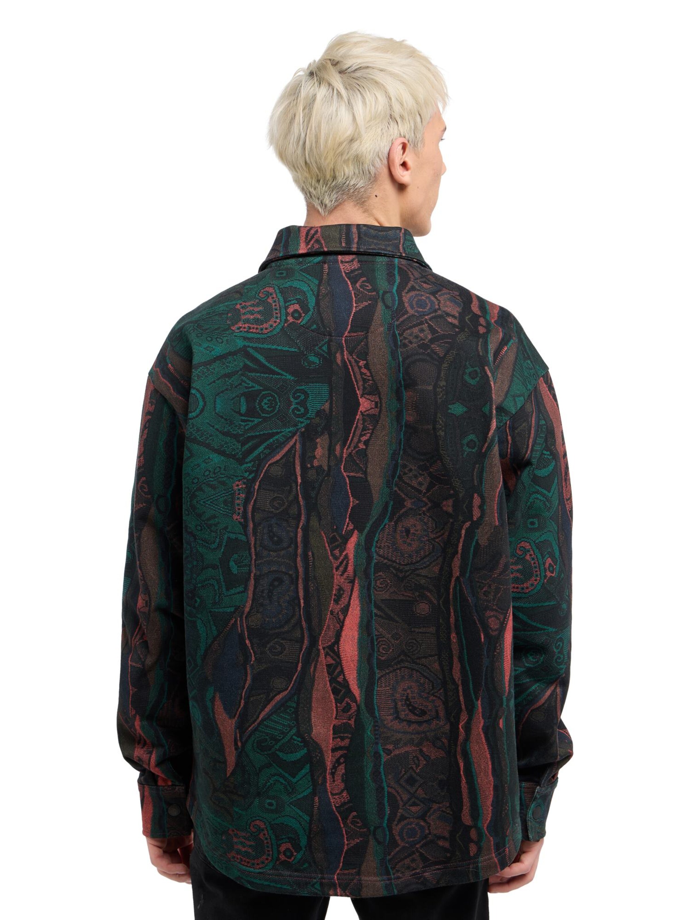 Coupe regular Chemise 'Esposti' Carlo Colucci en rouge