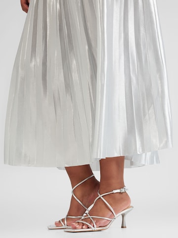 ONLY Carmakoma Skirt 'Hailey' in Silver