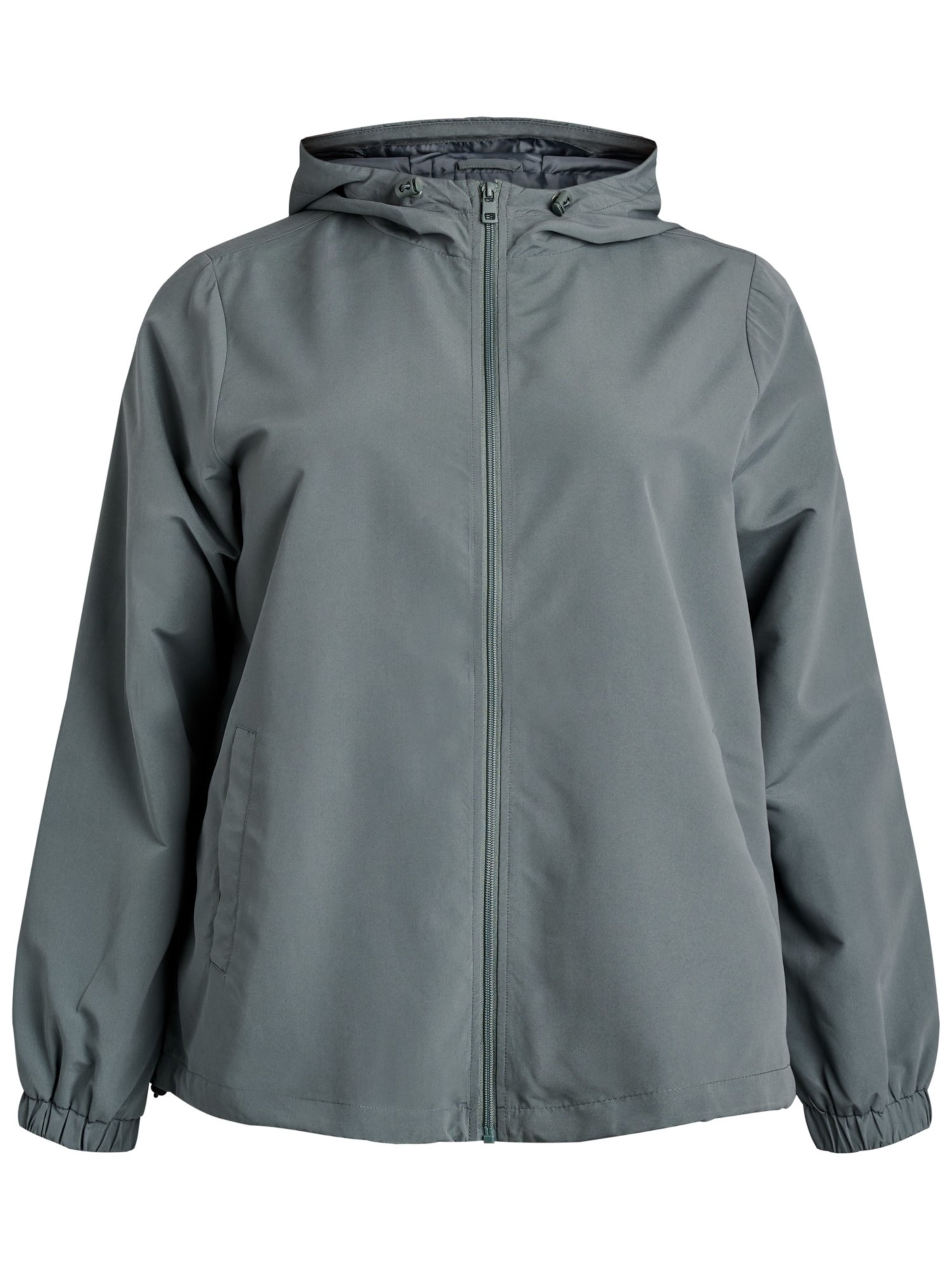 Veste mi-saison 'FLPUK' Zizzi en vert : devant