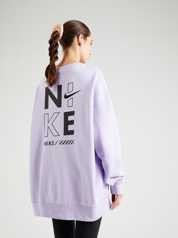 Nike Sportswear Sweatshirt in Purple: front
