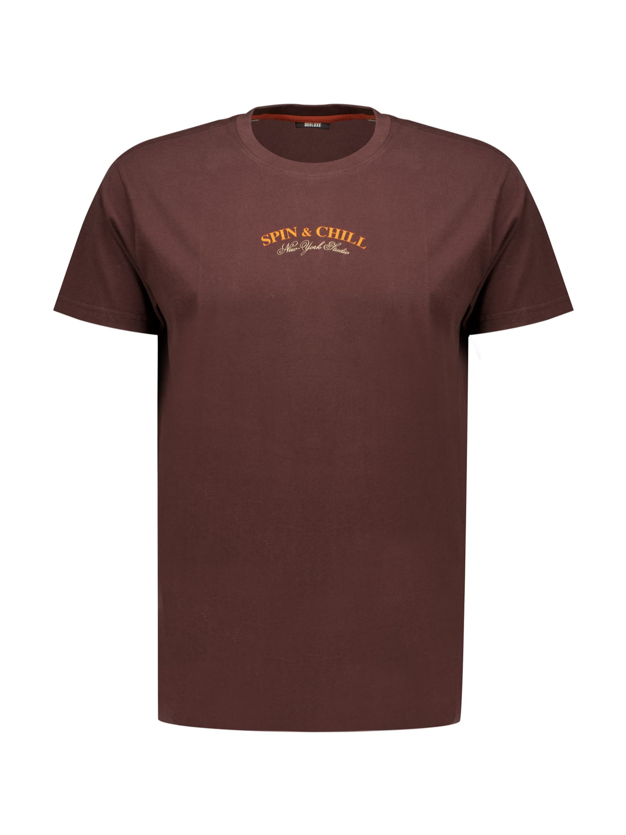Deeluxe Shirt‌‌‌‌‌‌ in Braun: Vorderseite