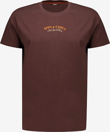 Deeluxe Shirt in Braun: Vorderseite