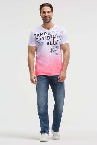 CAMP DAVID Shirt in Pink