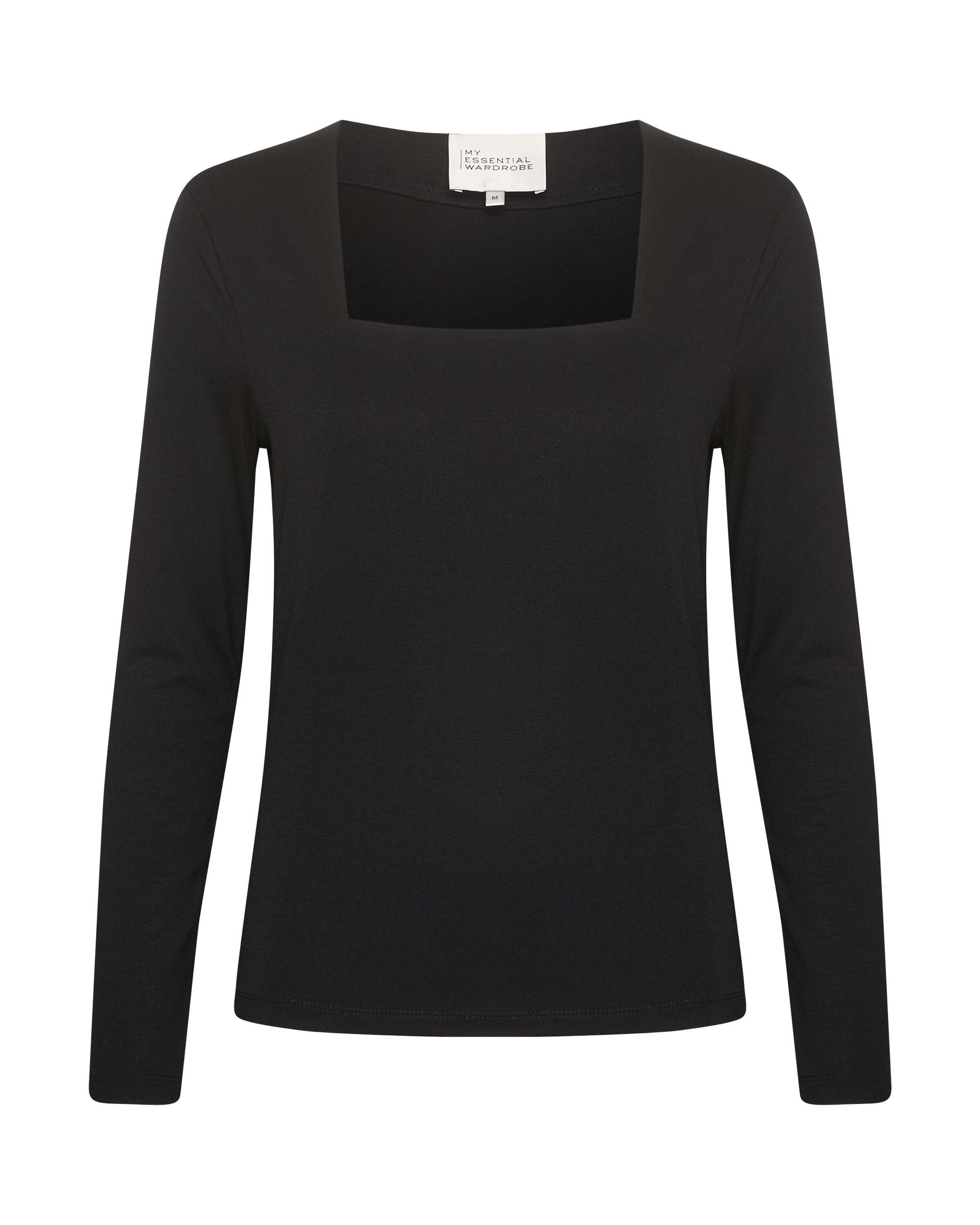 My Essential Wardrobe Shirt 'Vigga' in Black: front