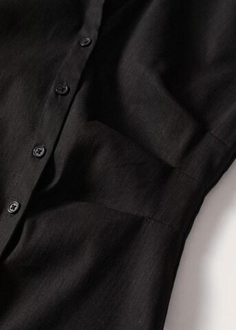 Robe-chemise 'Janet' MANGO en noir
