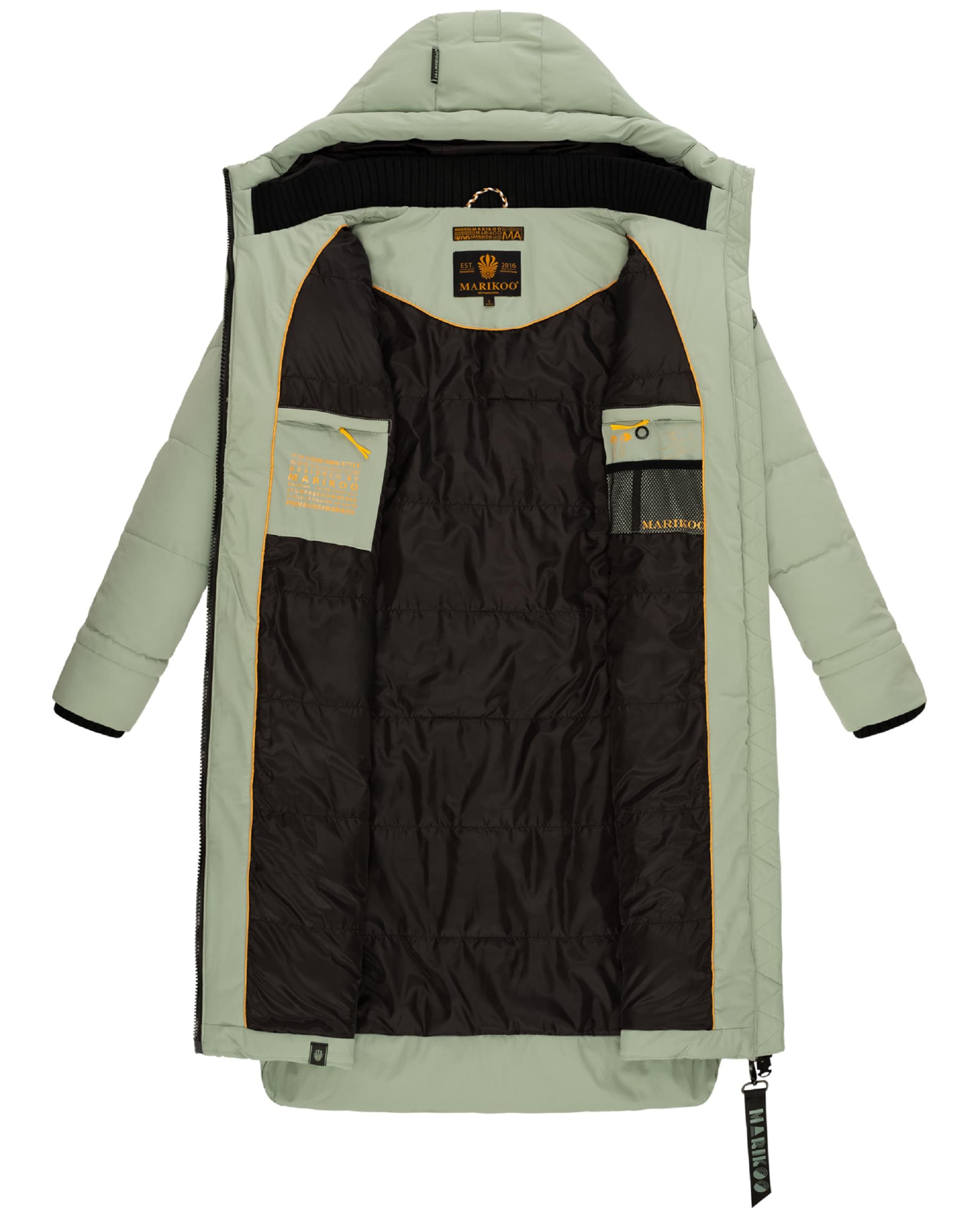 MARIKOO Wintermantel 'Benikoo' in Groen