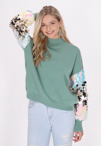 Pullover di IZIA in blu: frontale