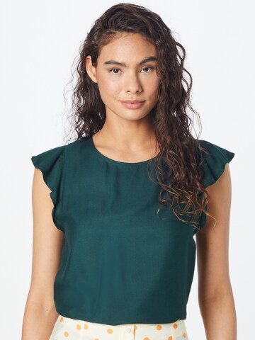 ABOUT YOU Blouse in Groen: voorkant