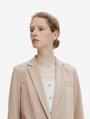 TOM TAILOR Blazer in Beige