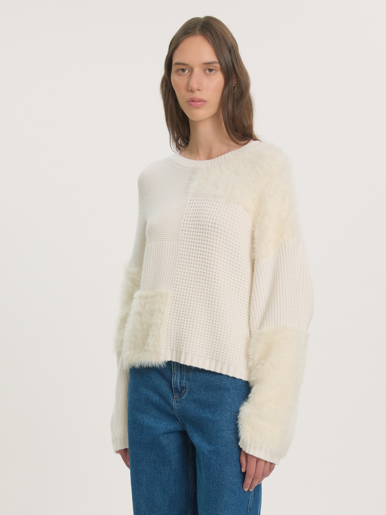 EDITED Pullover 'Cara' offwhite