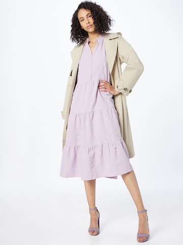 minus Shirt Dress 'Bergitta' in Purple