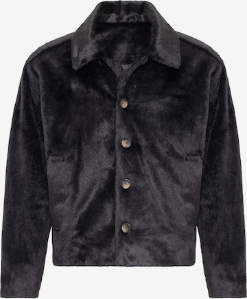 AntiochPrijelazna jakna - crna boja: prednji dio