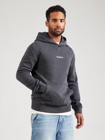 Superdry Sweatshirt in Grau: Vorderseite