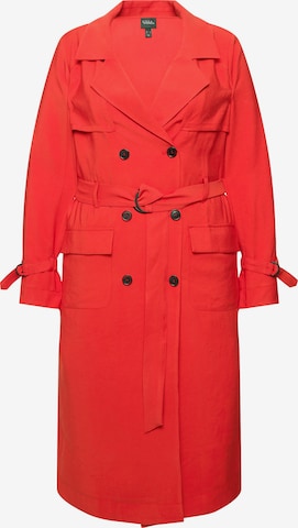 MIAMODA Tussenmantel in Rood: voorkant