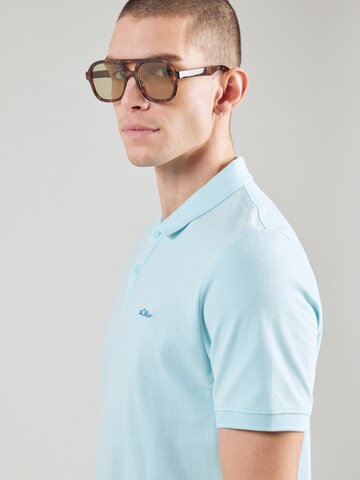 s.Oliver Poloshirt in Blau