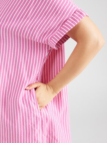 ONLY Carmakoma Bluse 'CARPENNA' in Pink