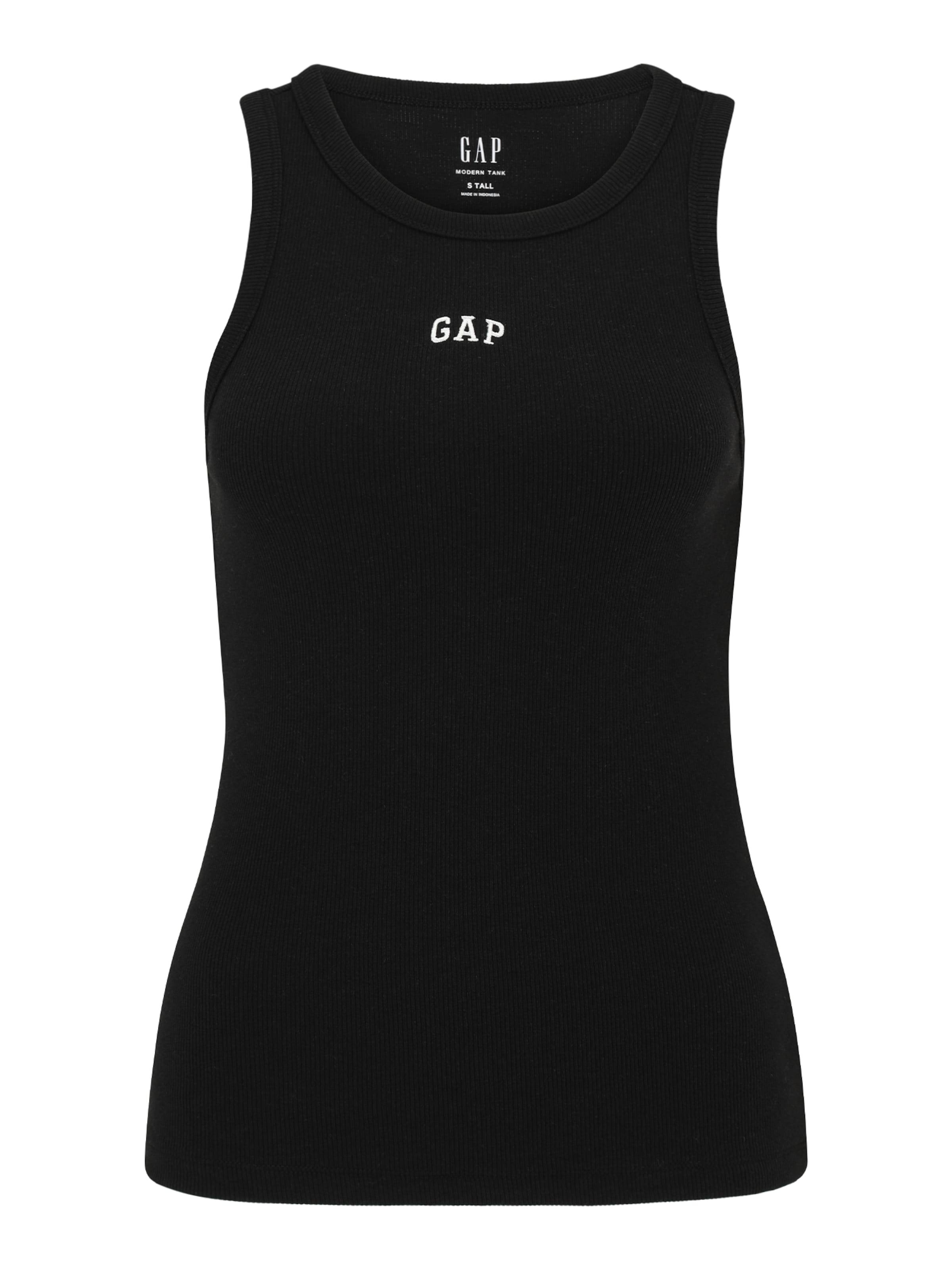 Gap Tall Top in Schwarz: Vorderseite