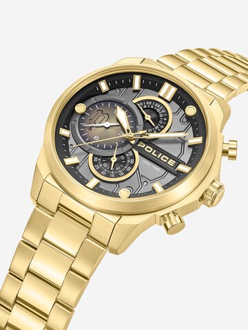 POLICE Quarzuhr ' Reactor ' in Gold