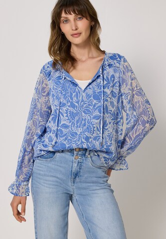 Street One Studio Bluse in Blau: Vorderseite