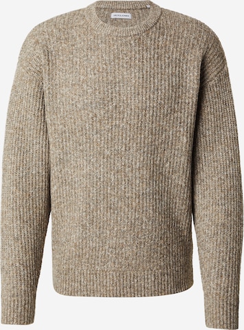 JACK & JONES - Jersey 'JJGRADY' en beige: frente