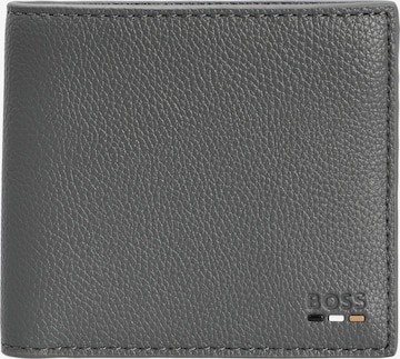 HUGO BOSS Portemonnaie 'Ray' in Grau: Vorderseite