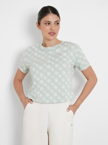 GUESS T-Shirt in Grün: Vorderseite