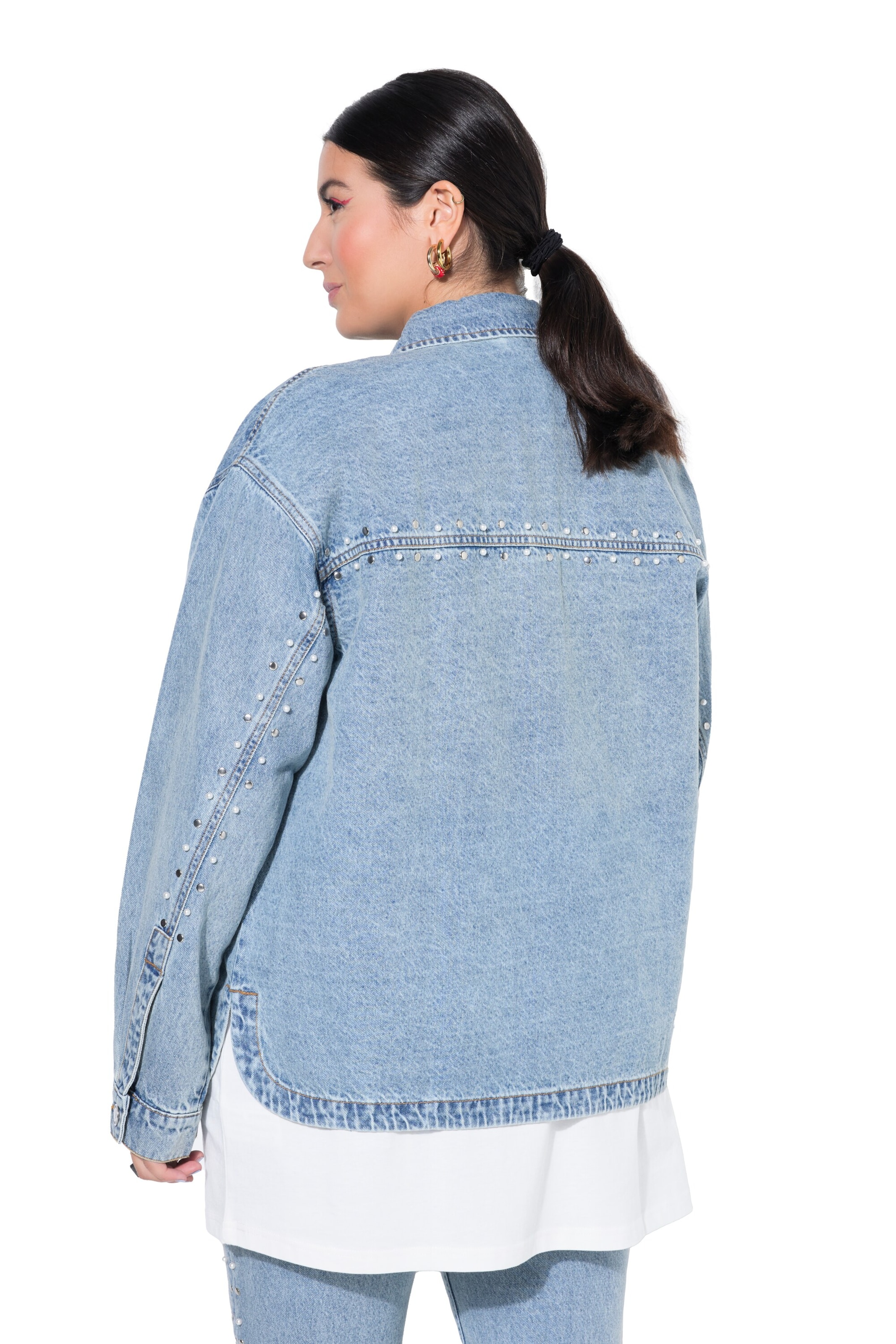 Studio Untold Tussenjas in Blauw