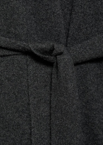 MANGO Strickmantel in Grau