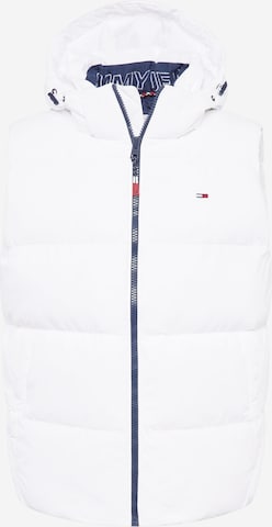 Gilet Tommy Jeans en blanc : devant